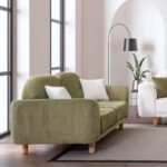 Eymense Viyana Üçlü Koltuk Yeşil - Görsel 3