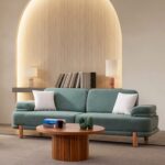 Eymense Belgrad Üçlü Koltuk Mavi