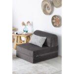 Homedius Magic Tek Kişilik Katlanır Yataklı Koltuk - Antrasit