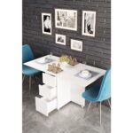 Dekorfim Lagertha Katlanır Taşınabilir Yemek Masası