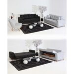 Nola Koltuk Takımı 3+3+1 & Bazalı Yataklı Koltuk & Kanepe - Keten