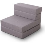 Homedius Valeria Katlanır Yatak Olabilen Koltuk Tek Kişilik Gri - Görsel 3