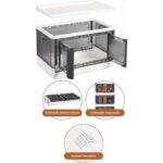 Vienev Çok Amaçlı Istiflenebilir Katlanır 4'lü Beyaz Düzenleyici Kutu Seti - Görsel 2