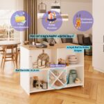 Bimossa Monet L4010 Mutfak Adası Beyaz-Sepet - Görsel 2