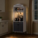 Kahve Köşesi, Pera Kahve Köşesi, Ledli Çok Amaçlı Dolap - Görsel 3