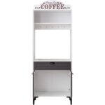 Kahve Köşesi, Pera Kahve Köşesi, Ledli Çok Amaçlı Dolap - Görsel 7