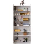 Kitaplık, Lotus Kitaplık, 2 Kapaklı Cam Kapaklı Kitaplık - Görsel 3