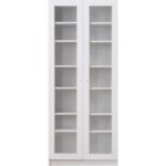 Kitaplık, Lotus Kitaplık, 2 Kapaklı Cam Kapaklı Kitaplık - Görsel 4