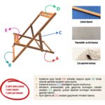 Evvon Ahşap Puf Minderli Kademeli Şezlong Set - Görsel 3