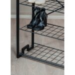 UYAN EV ÜRÜNLERİ Elit-6A  Ahşap Raflı Ayakkabılık - Görsel 6