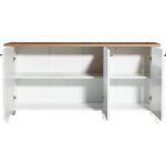 Just Home Mona Konsol - Beyaz / Sepet - Görsel 6