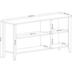 Just Home Mona Konsol - Beyaz / Sepet - Görsel 8