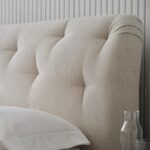 Enza Home Cante Başlıklı Baza 2'li Set - Krem - Görsel 2