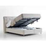 Enza Home Cante Başlıklı Baza 2'li Set - Krem - Görsel 5