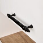 Just Home 4 Kapaklı Fırın Bölmeli Kiler Dolabı - Beyaz / Safir Meşe - Görsel 9