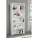 Pratico Laris 5 Raflı Kitaplık  Beyaz - Görsel 2