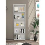 Pratico Laris 5 Raflı Kitaplık  Beyaz - Görsel 3
