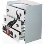 Setay Formula Çocuk Odası  Dolap Şifonyer Audi Koltuklu  Full Ledli Beyaz Arabalı Yatak - Görsel 3