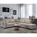 Eymense Loft Köşe Koltuk Takımı Açık Kahve