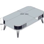 Variant Eylül Orta Sehpa - Beyaz - Görsel 4