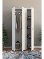 3 Kapaklı Gardırop - Beyaz - Görsel 2