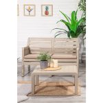 Mobetto ModaLife Lara 2+1+1+S Bahçe Takımı  Balkon - Bahçe - Teras  Mobilyası / Cappucino - Görsel 2