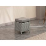 Btk Concept Datça Rattan Bahçe Mobilyası 3+1+1 Açık Gri/masalı - Görsel 4