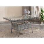 Btk Concept Datça Rattan Bahçe Mobilyası 3+1+1 Açık Gri/masalı - Görsel 5