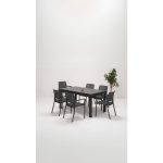 ModaLife Viva 90 x 150 Bahçe-Balkon-Teras Seti – Antrasit