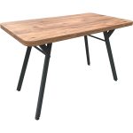 Evvon Metal 2+1+1 Masa Takımı Mutfak Balkon Bahçe Mobilyası - Görsel 3