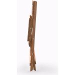 Evvon Ahşap Katlanır Bistro Set 4lü Minderli Balkon Bahçe Mobilyası - Görsel 3