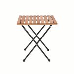 Evvon Metal İskeletli Bistro Set - Natürel - Görsel 3