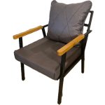 Sim House Simhouse Metal Çay Seti 2+1+1 Bahçe Balkon Teras Takımı - Görsel 6